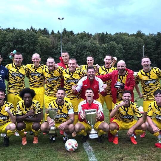 Seriensieger: Der FC Nußbaum gewinnt erneut den Plattenpokal. Peter Dietrich