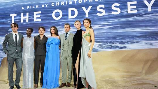 Weltpremiere «The Odyssey» in London Weltpremiere «The Odyssey» in London