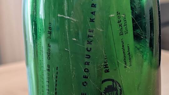 Flaschenpost gefunden Flaschenpost gefunden
