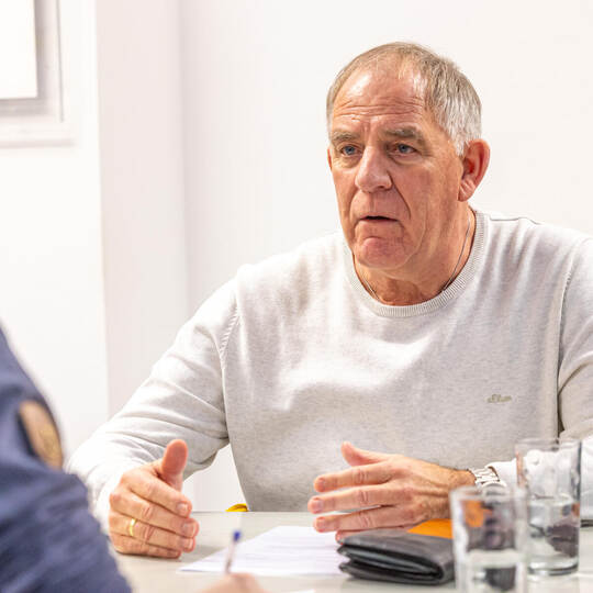 Sportkreis-Vorsitzender Henry Wiedemann hat versucht, bei dem Streit zu vermitteln. Meyer Sportkreis Wartbergbad
