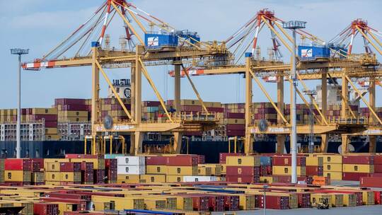 Containerterminal in Bremerhaven Containerterminal in Bremerhaven