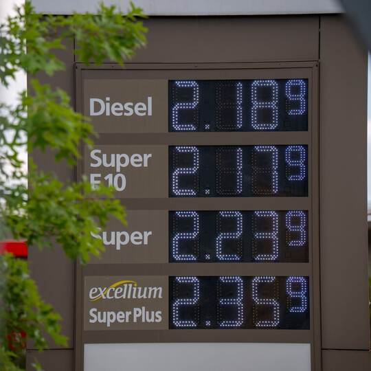 Kraftstoffpreise gehen hoch