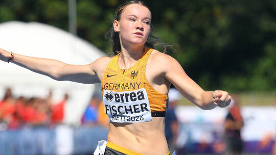 Lisa Fischer ist in in ihrem Alter eine der Top-Sprinterinnen in Deutschland – und war bei der U18-EM am Start. Iris Henzel