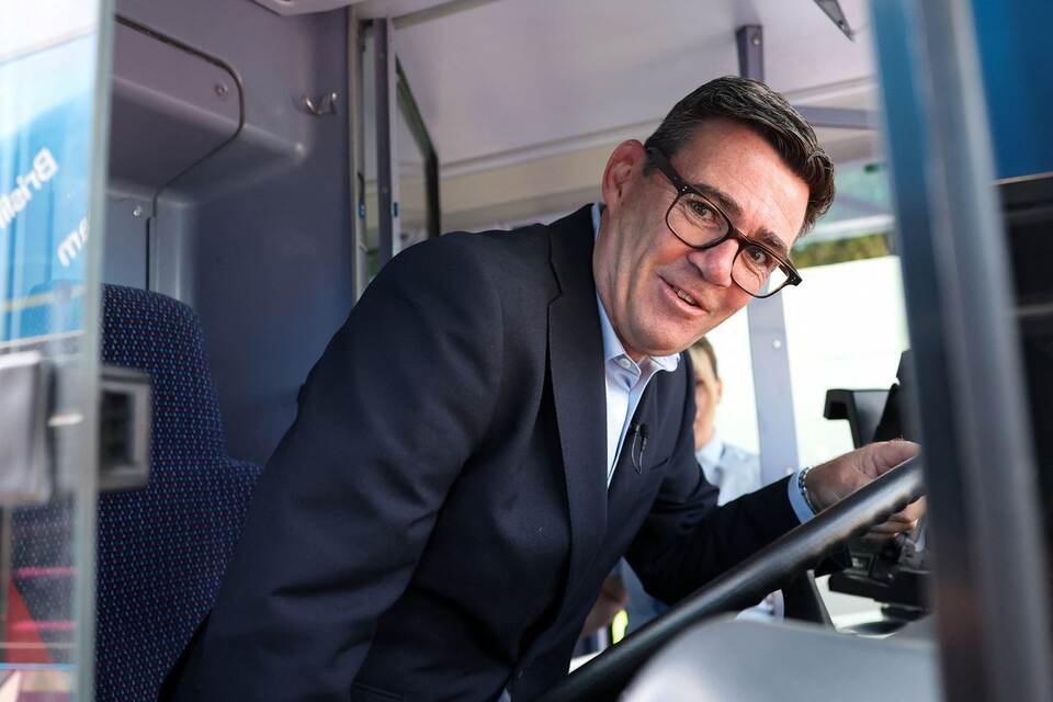 Britischer Premierminister Andy Burnham Britischer Premierminister Andy Burnham