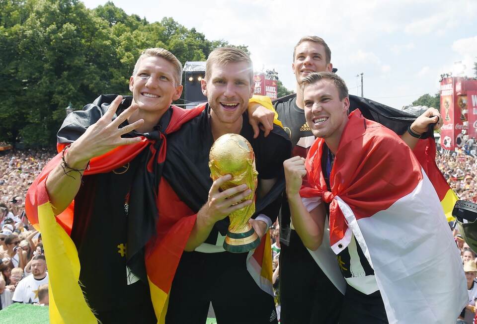 World Cup 2014 - Empfang Nationalmannschaft World Cup 2014 - Empfang Nationalmannschaft