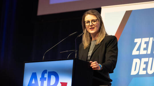 Diana Zimmer AfD Wahlkampf Abschluss CCP