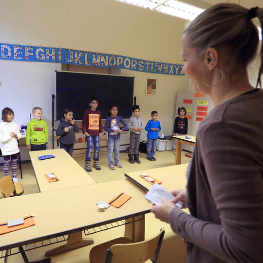 Sprachförderung für Flüchtlingskinder