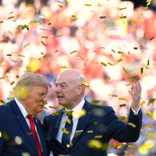 Donald Trump und Gianni Infantino