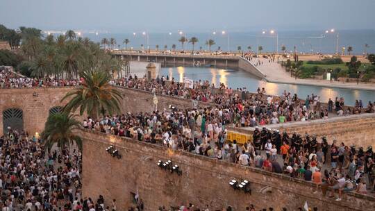 Protest gegen Massentourismus auf Mallorca Protest gegen Massentourismus auf Mallorca