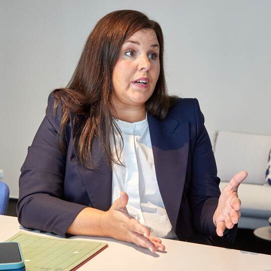 Hamburgs Justizsenatorin Anna Gallina