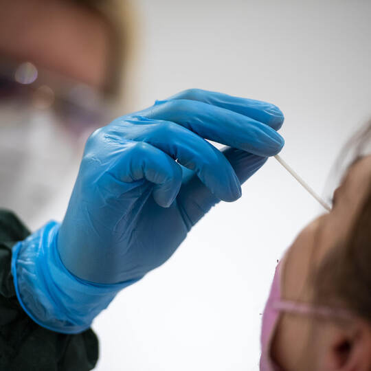 Coronavirus - Testzentrum