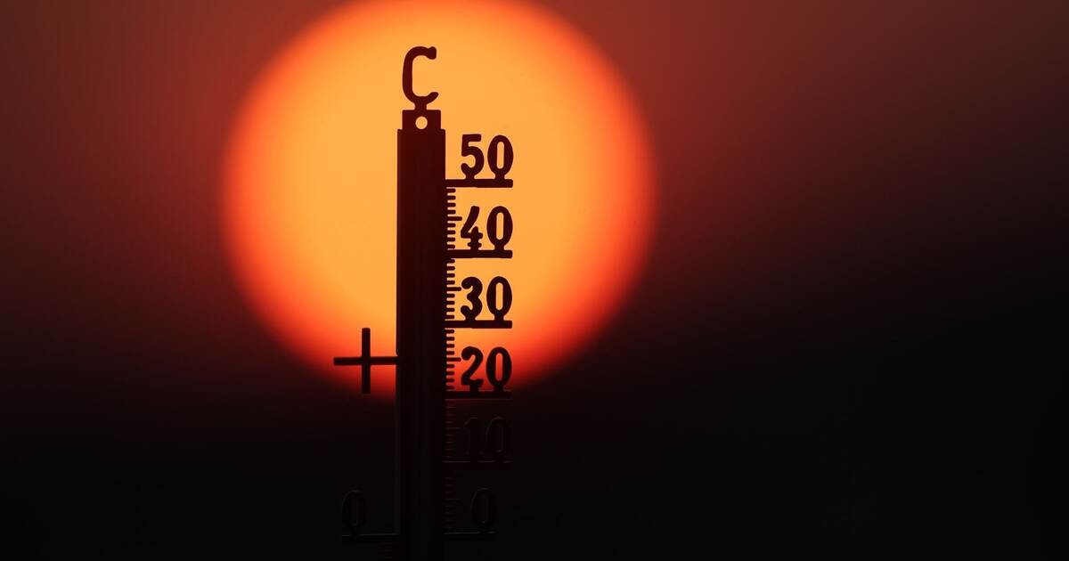 Heat wave approaching peak - | when thunderstorms threaten