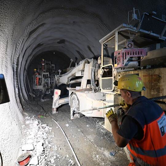 Baustelle Brennerbasistunnel (BBT)