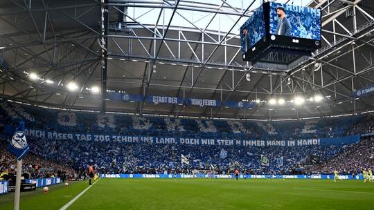Fußball-Arena auf Schalke