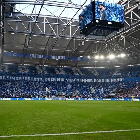 Fußball-Arena auf Schalke