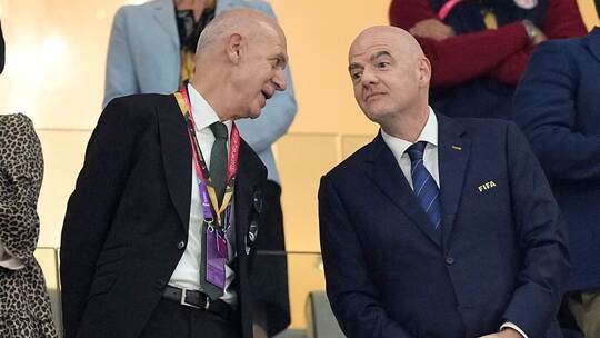 Bernd Neuendorf und Gianni Infantino