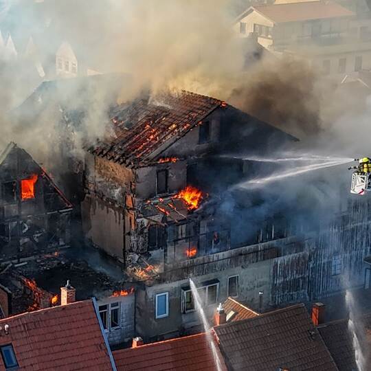 Brand in Lauterbach