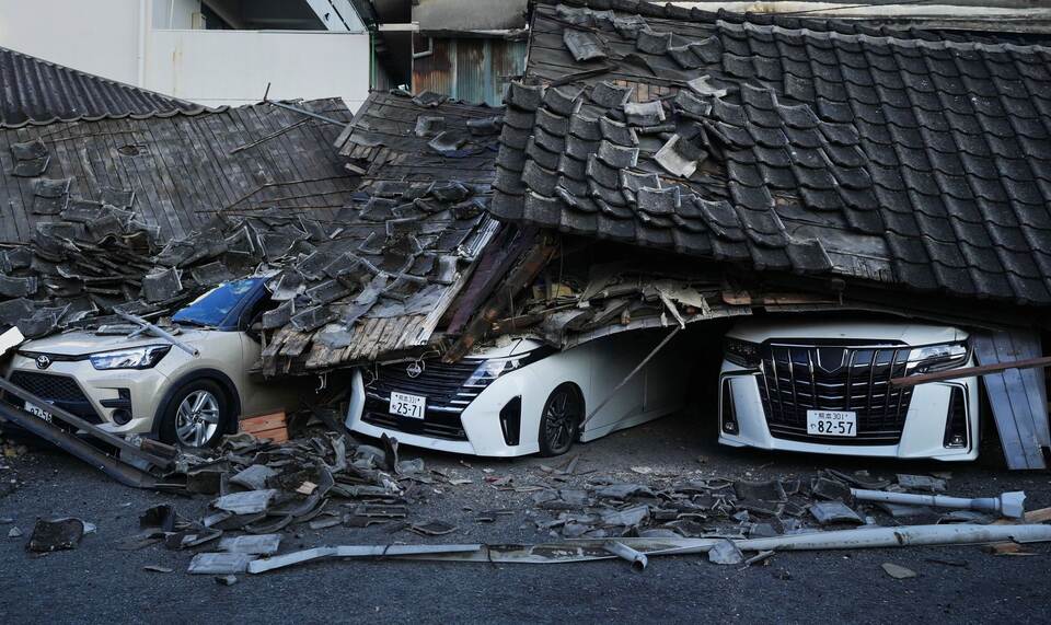 Nach dem schweren Erdbeben in Japan Nach dem schweren Erdbeben in Japan