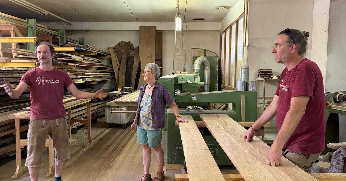 Nach dem Großbrand Ende 2025 rückt der Neubau der Holzwerkstatt Störrmühle ...
