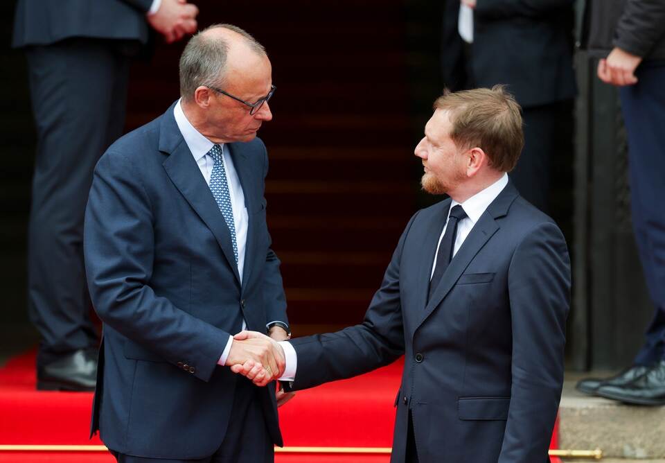 Antrittsbesuch des Bundeskanzlers in Sachsen