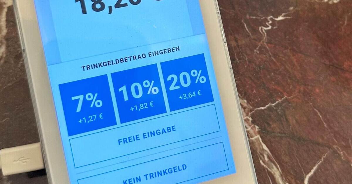 Tipping in retail? This is the current situation in Pforzheim and the ...