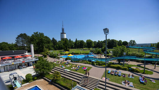 Reportage Eröffnung Wartbergfreibad
