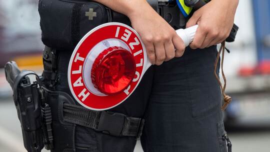 Grenzkontrollen Bundespolizei an A8 Grenzkontrollen Bundespolizei an A8