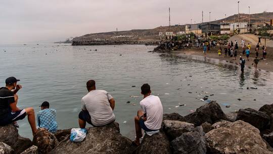 Migranten in Spanien - Ceuta Migranten in Spanien - Ceuta