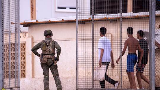 Migranten in Spanien - Ceuta Migranten in Spanien - Ceuta