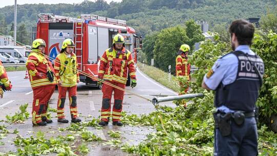 Unwetter in Baden-Württemberg Unwetter in Baden-Württemberg