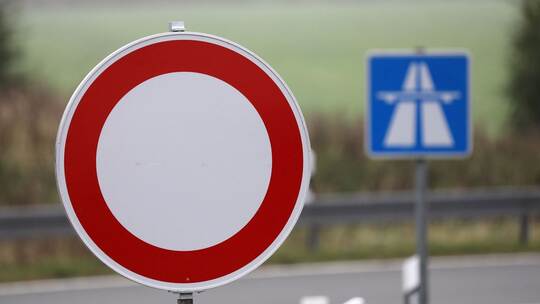 Sperrung auf A6-Brücke