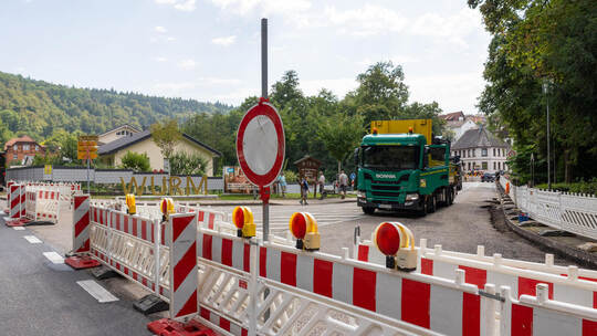 Sperrung Würmbrücke Würmtal