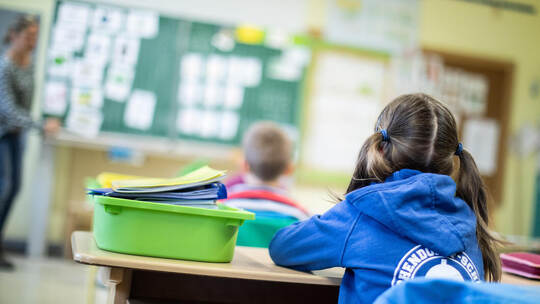 Schüler in einer Grundschule