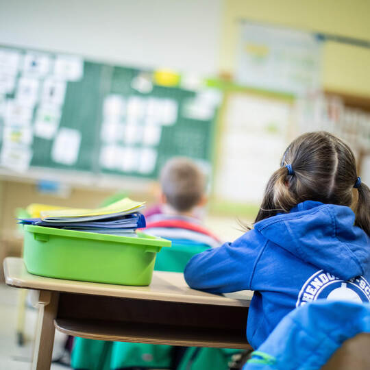 Schüler in einer Grundschule