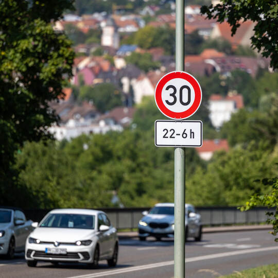 Änderungen Tempolimits Stadt Büchenbronnerstraße
