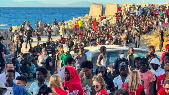 Migranten in Spanien - Ceuta Migranten in Spanien - Ceuta