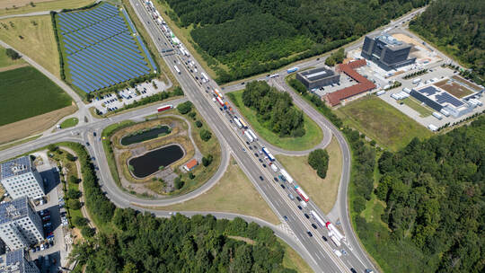 BAB A8 Ausfahrt Heimsheim