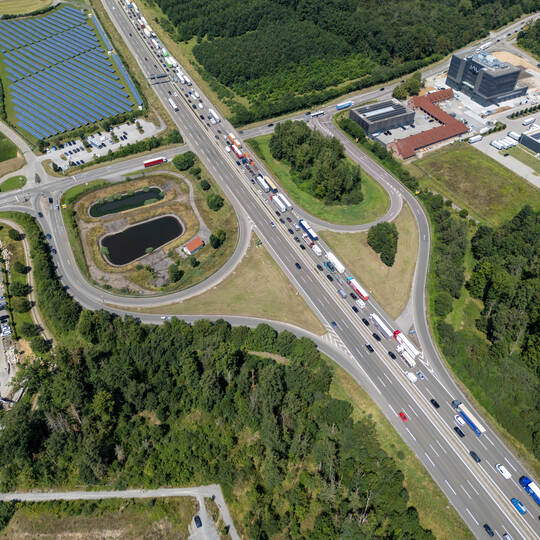 BAB A8 Ausfahrt Heimsheim