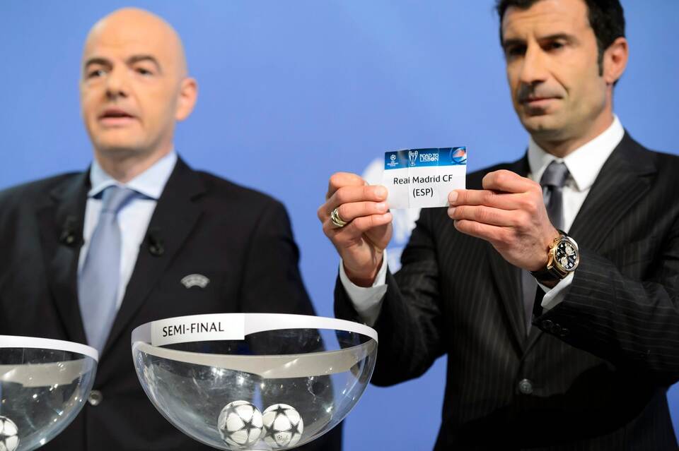 Gianni Infantino und Luis Figo Gianni Infantino und Luis Figo