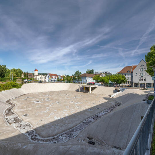 Mühlacker Baugrube Mühlehof