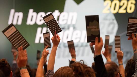 Landesparteitag der Grünen in Baden-Württemberg Landesparteitag der Grünen in Baden-Württemberg