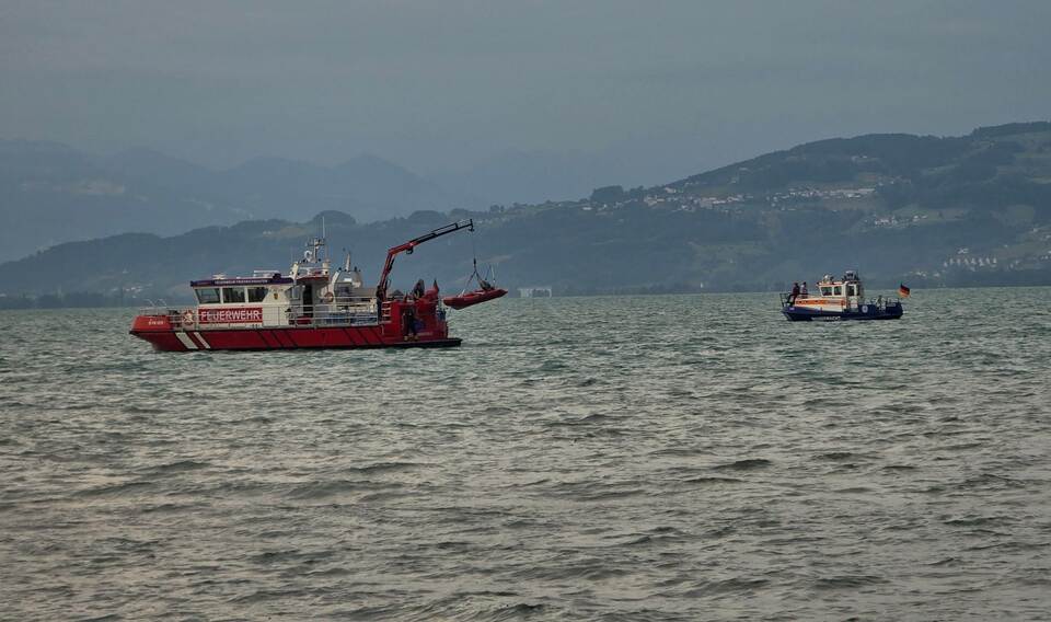 Rettungseinsatz auf dem Bodensee Rettungseinsatz auf dem Bodensee