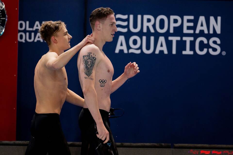 Johannes Liebmann (l) und Lukas Märtens Johannes Liebmann (l) und Lukas Märtens