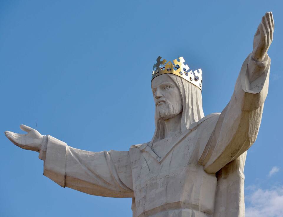 Polnische Jesus-Statue
