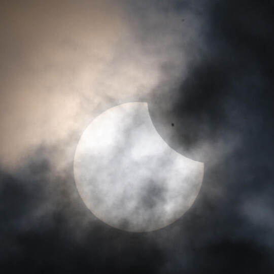 Partielle Sonnenfinsternis - Heilbronn