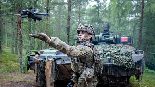Panzerbrigade 45 übt auf litauischem Boden Panzerbrigade 45 übt auf litauischem Boden