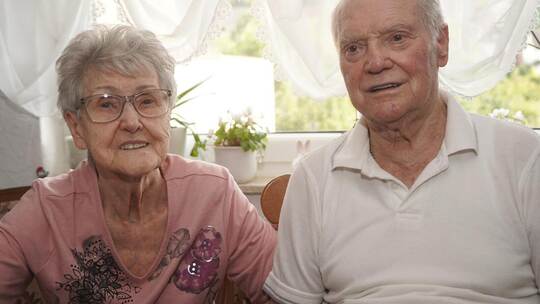 Ellen und Manfred Scheible haben 1956 geheiratet und seither immer zusammengehalten. Nico Roller