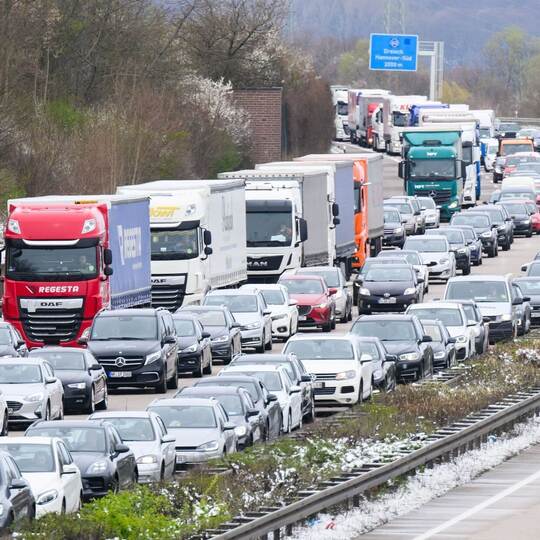 Staus erwartet Staus erwartet