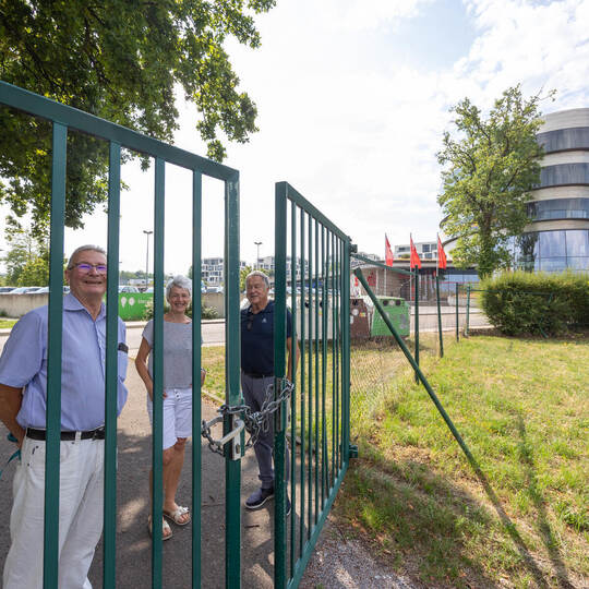 Buckenbergcampus Bebauung Sportplatz