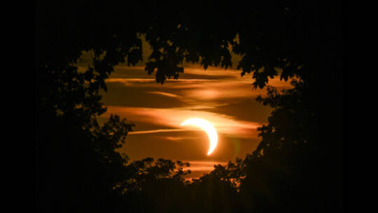 Sonnenfinsternis - Berlin